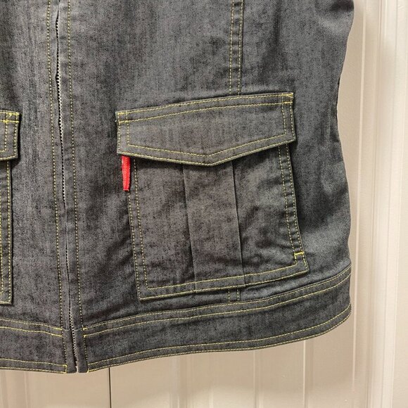 Vintage Kunio Collection by Kunio Sato Denim Vest – One Size - Picture 4 of 7